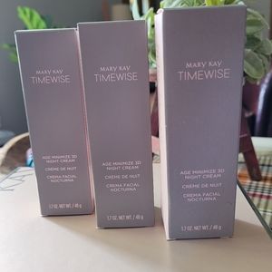 Mary Kay Timewise  Age Minimzer 3D Night Cream for Combo to Oily Skin